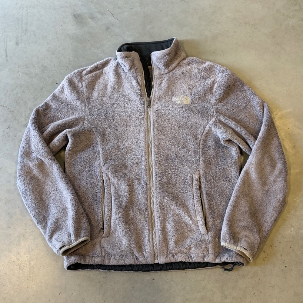 The North Face Womens Osito 2 Fleece Jacket Full Zip Gray M